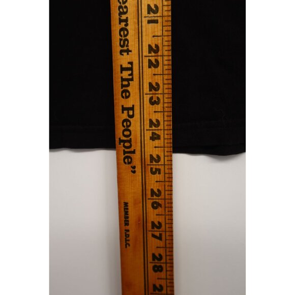 DC Comics Superheroes Black Graphic Tee T-Shirt Medium - Picture 5 of 6